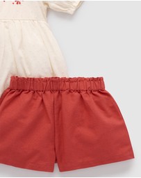 Purebaby - Embroidered Set -Kids-Babies