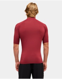 Quiksilver - Mens All Time Short Sleeve Rash Vest
