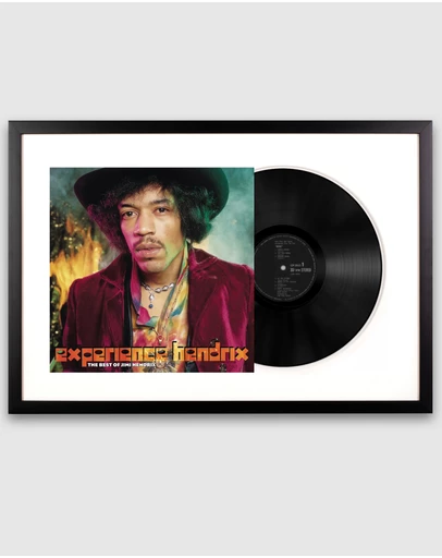 iWorld - Framed The Jimi Hendrix Experience Experience Hendrix: The Best of Jimi Hendrix Vinyl Album Art