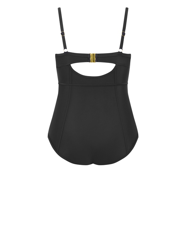 City Chic - Paradiso Print Underwire 1 Piece