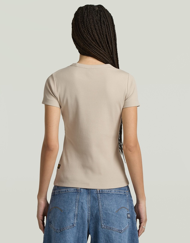 G-Star - Rib Cap Sleeve Tee