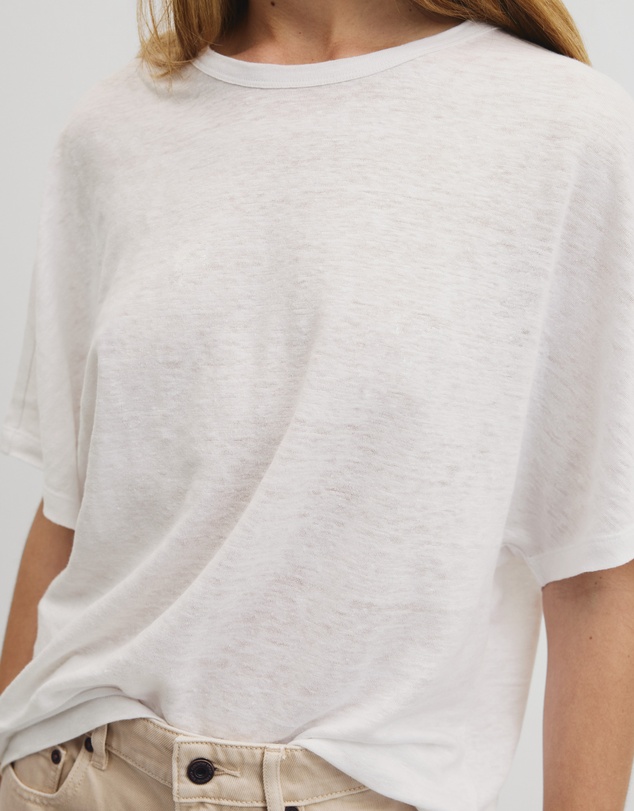 Country Road - Linen Dolman T-shirt