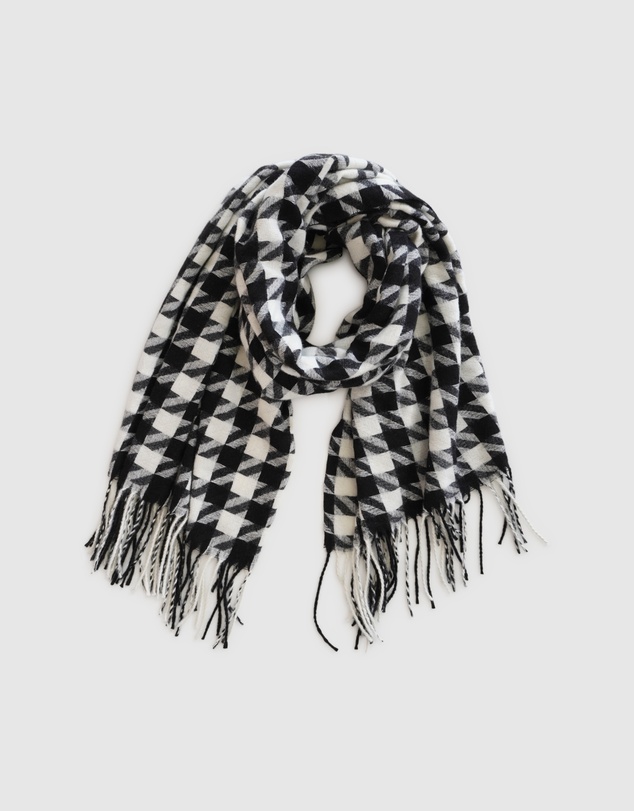 Belle & Bloom - Return To Sender Houndstooth Scarf