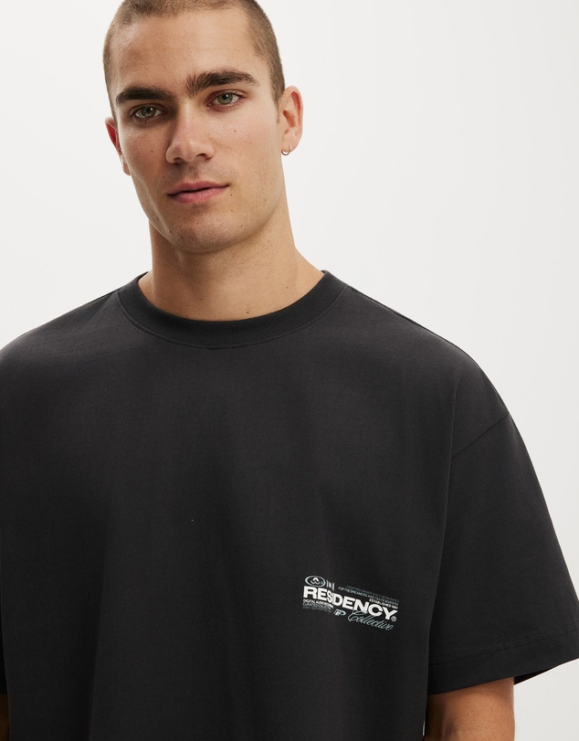Cotton On - Box Fit Text T-Shirt
