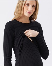 Ripe Maternity - Eden Knit Nursing Dress