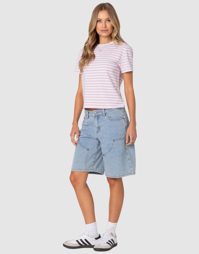 EDIKTED - Callahan Striped T Shirt