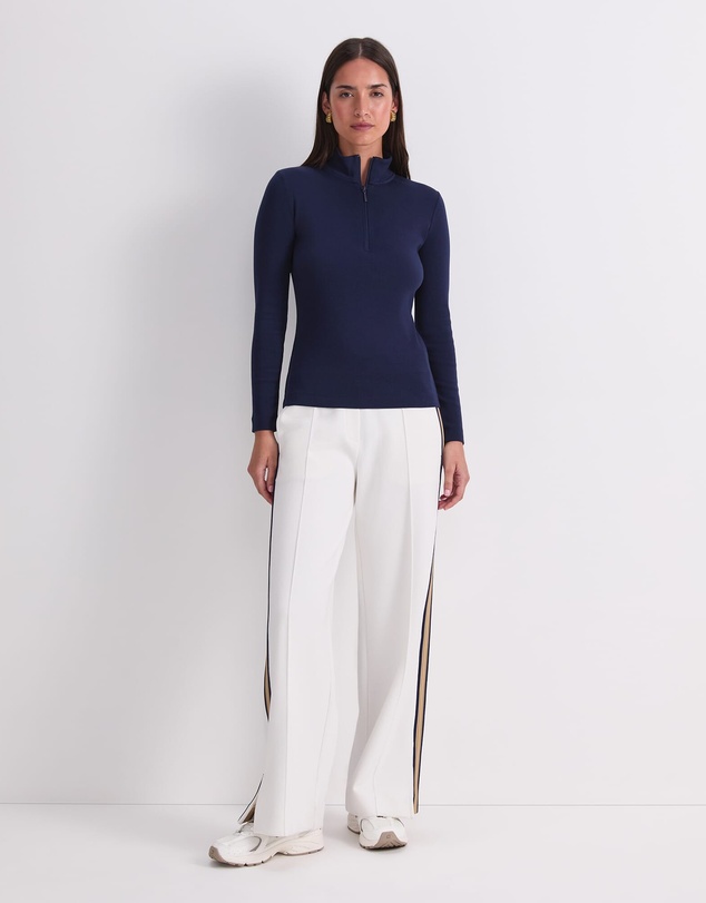 Sportscraft - Lucy Zip Funnel Neck Top