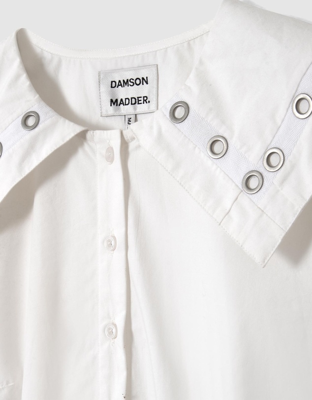 Damson Madder - Cyrus Eyelet Blouse
