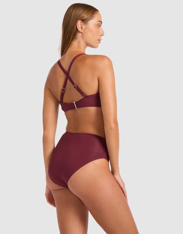 Seafolly - Seafolly Collective Wrap Front F Cup Bikini Top