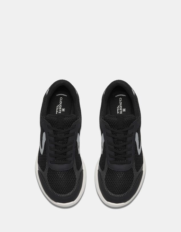 Clarks - Ezrinn Tie Black Combi