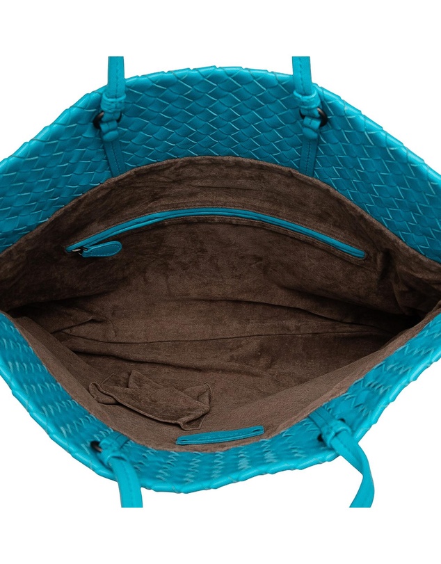 Pre-Loved by Azura Reborn - Pre-Loved Nappa Intrecciato Fold Over Tote
