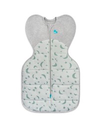 Love to Dream - Swaddle Up 3.5 TOG Quilted Stretch Cotton Moonlight in Olive