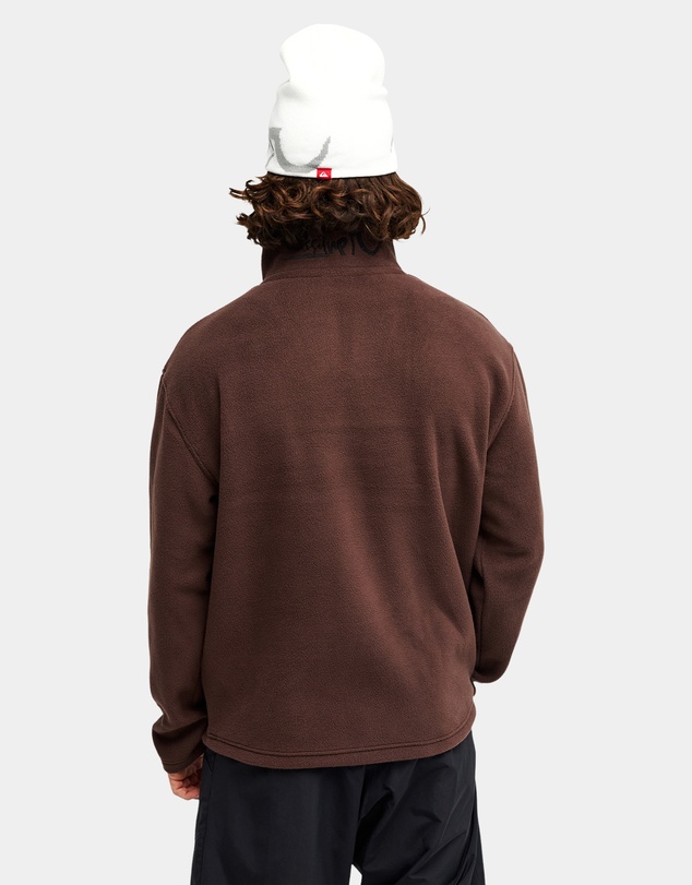 Quiksilver - Mens YG Cruz Polar Half Zip Fleece Jacket