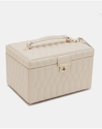 Wolf - Wolf Caroline Medium Jewellery Case Ivory