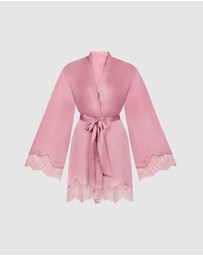 Hunkemoller - Satin Lace Valerie Kimono