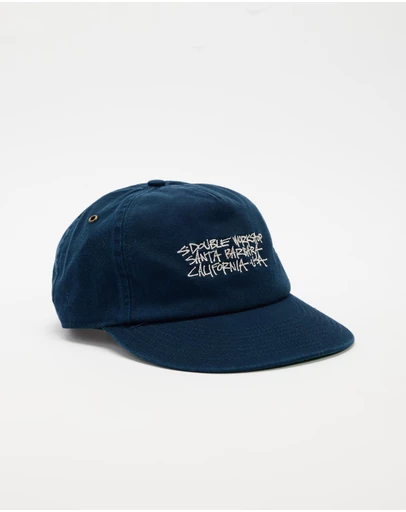 S Double - Address Text Relaxed Golfer