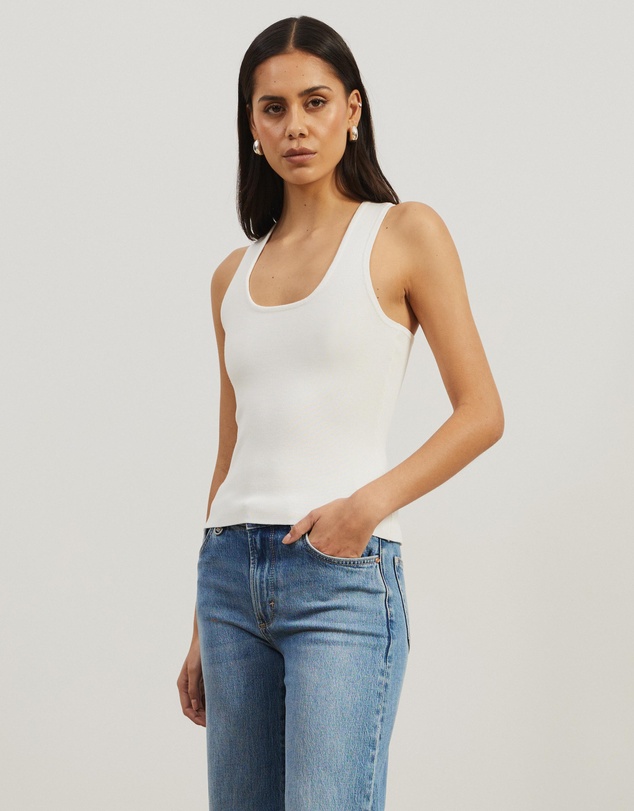 Atmos&Here - Sammy Racer Back Knit Top