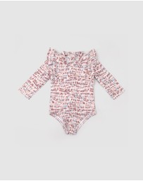 WITH LOVE FOR KIDS - Shimmy Long Sleeve Swimmers - Babies - Kids