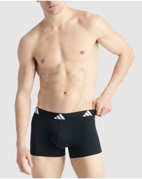 adidas Sportswear - 3 Pack Active Flex Cotton Trunk Underwear