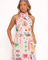 Petal & Pup - Betsy Halterneck Maxi Dress - Dolce Vita
