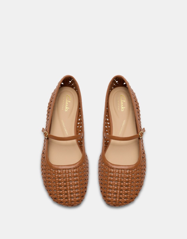 Clarks - Livia Sky Tan Weave