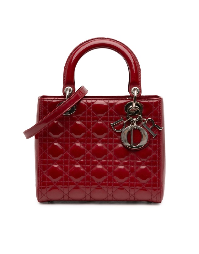 Pre-Loved by Azura Reborn - Pre-Loved Medium Patent Cannage Lady Dior