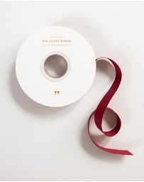 Bespoke Letterpress - Cotton Ribbon - Red - 30 Meters