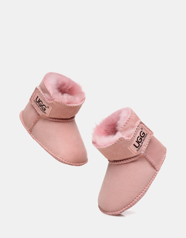EVERAU - Australian Shepherd Ugg Baby Erin Sheepskin Upper UGG Boots