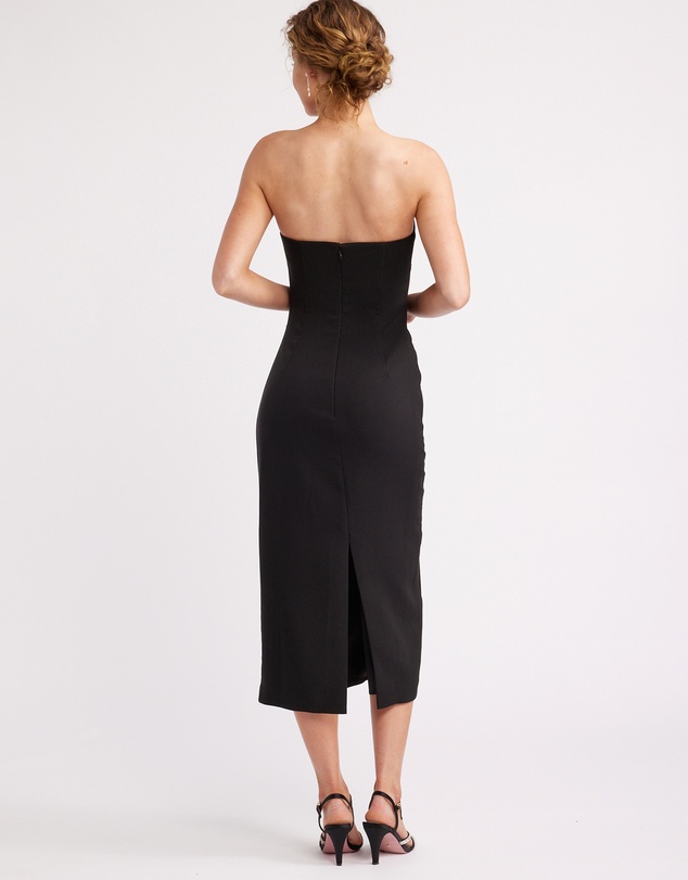 Review - Barcelona Strapless Midi Dress