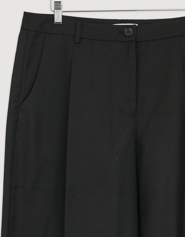 Revibe - Repaired Minima Esenciales Talia Tailored Wool Pants - AU 16