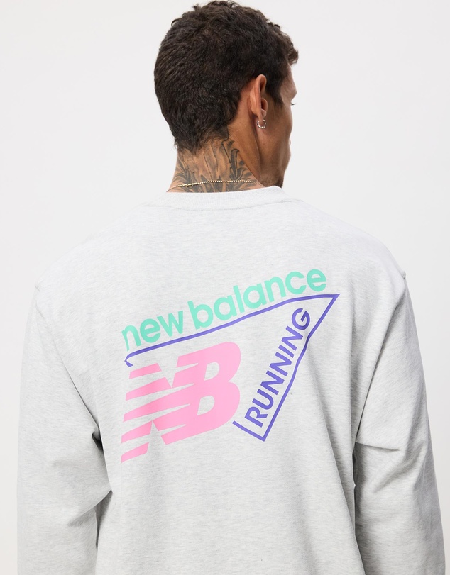 New Balance - Classic Tri-Logo French Terry Crew