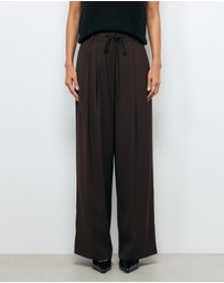 AERE - Calista Relaxed Suiting Pants
