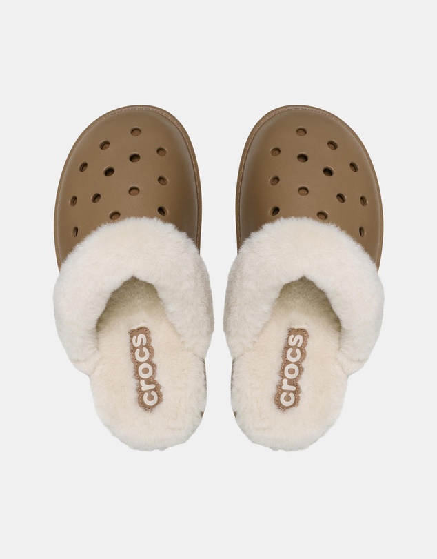 Crocs - Classic Fuzz Scuff - Unisex