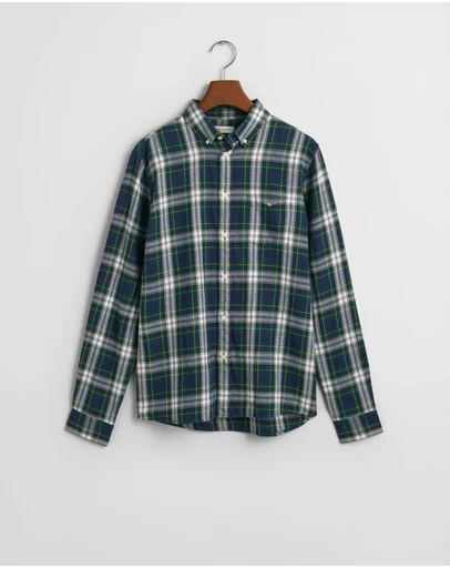 Gant - Teens Checked Flannel Shirt