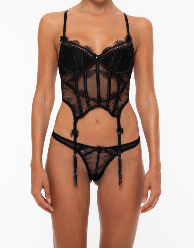 One Empire - Annika Black Lingerie Set