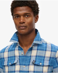 Superdry - Merchant Linen Check Shirt