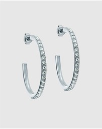 Ted Baker - CLANCI: Medium Crystal Hoop Earrings