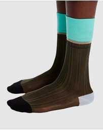 High Heel Jungle - Ivy League Tall Socks