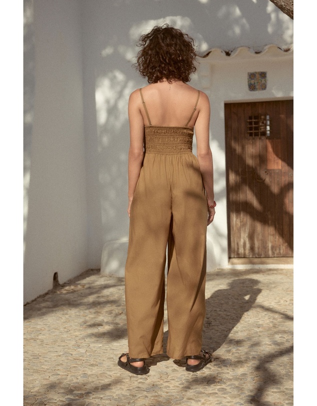 NEXT - Shirred Bandeau Jumpsuit