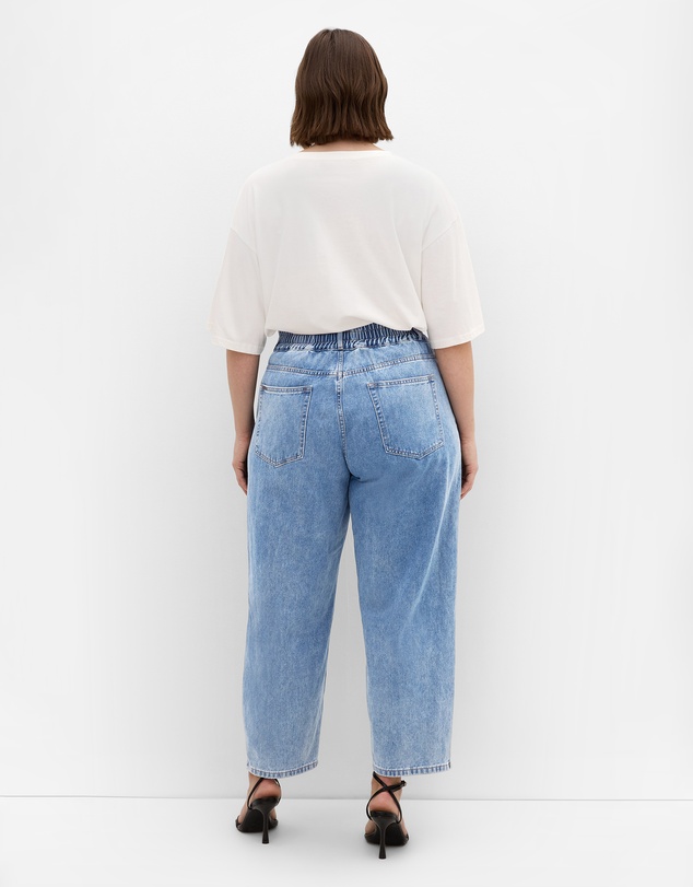 City Chic - Plus size Harley Fit Stretch Waist Jean - mid wash