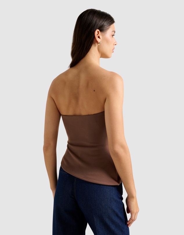 Forever New - Pattie Asymmetrical Bandeau Top