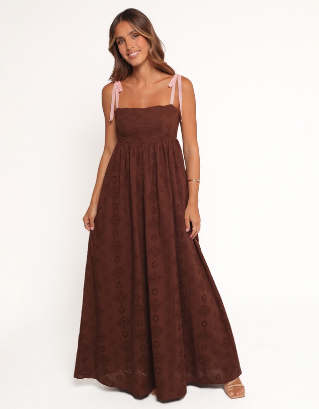 Petal & Pup - Odessa Maxi Dress - Brown