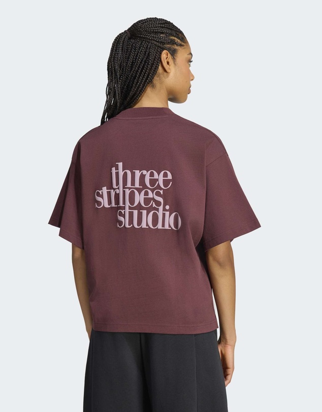 adidas Sportswear - 3-Stripes Studio T-Shirt Womens