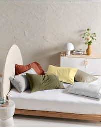 Linen House - Augusta 500TC Cotton Sateen Standard Pillowcase