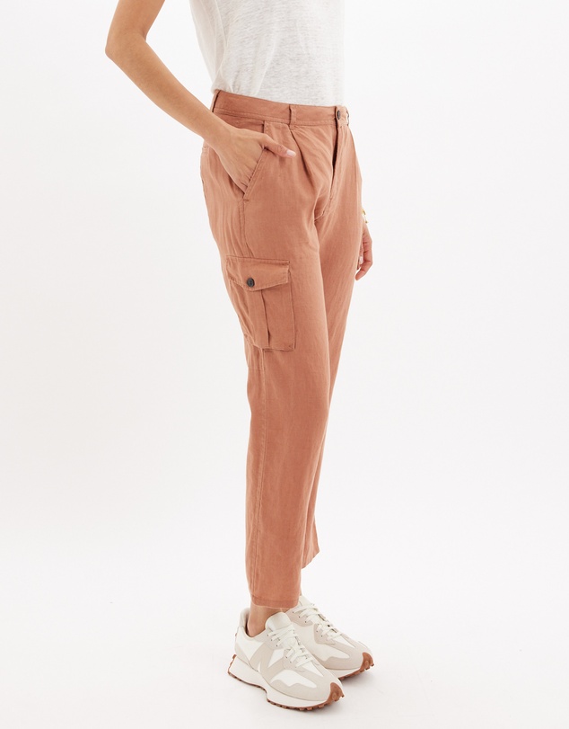 Amelius - Jordan Linen Tapered Pant