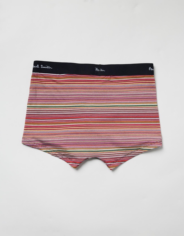 Paul Smith - 3-Pack Organic-Cotton Mixed Stripe Boxer Briefs