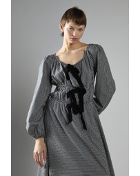 Glamorous - Velvet Bow Maxi Dress