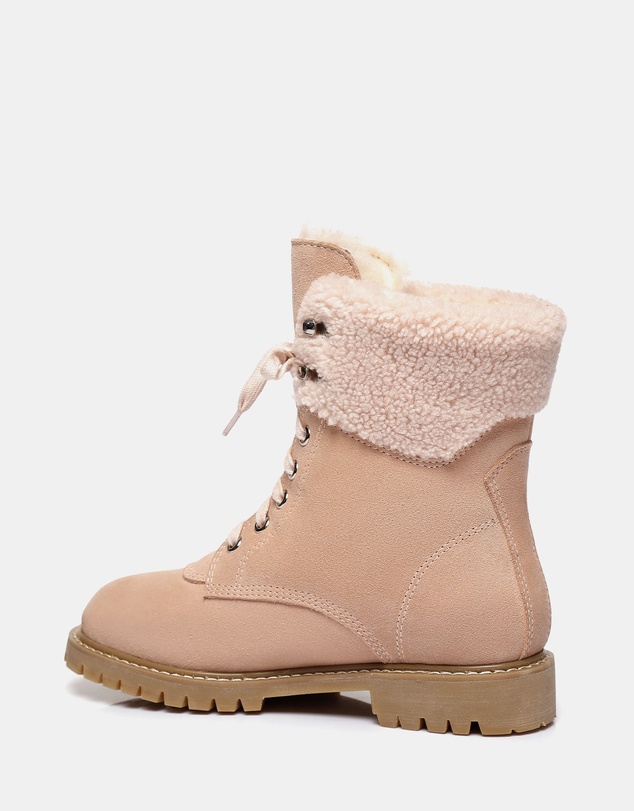 EVERAU - Australian Shepherd Ugg Mina Cow Suede Upper Martens