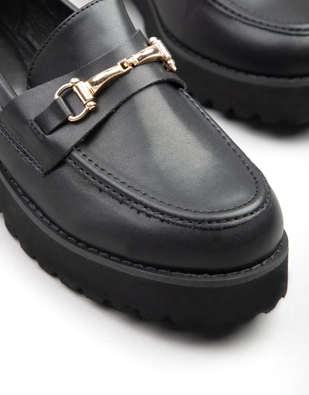 RAID - Empire chunky loafers in black