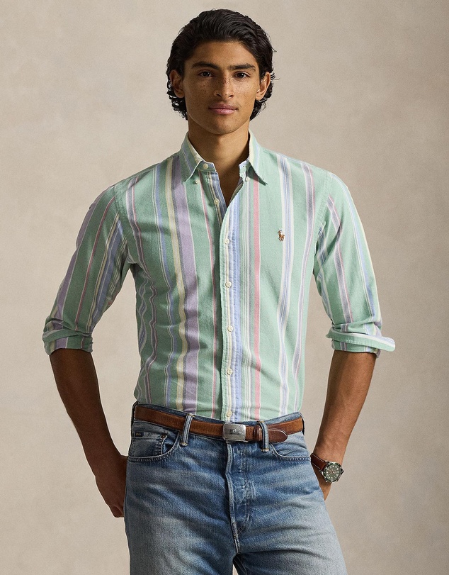Polo Ralph Lauren - Custom Fit Striped Oxford Shirt